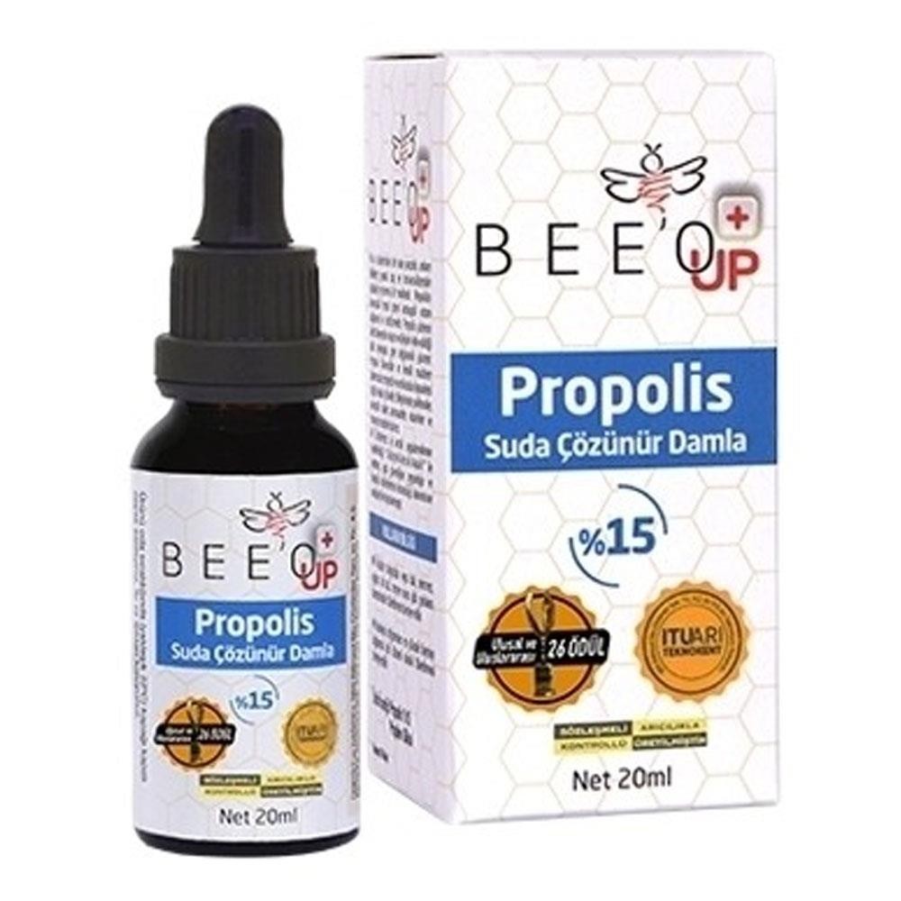 Bee'o Up Suda Çözünür Propolis Damla 20ml