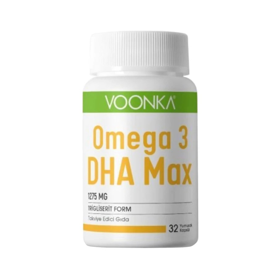 Voonka Omega-3 DHA Max 1275 mg 30 Kapsül