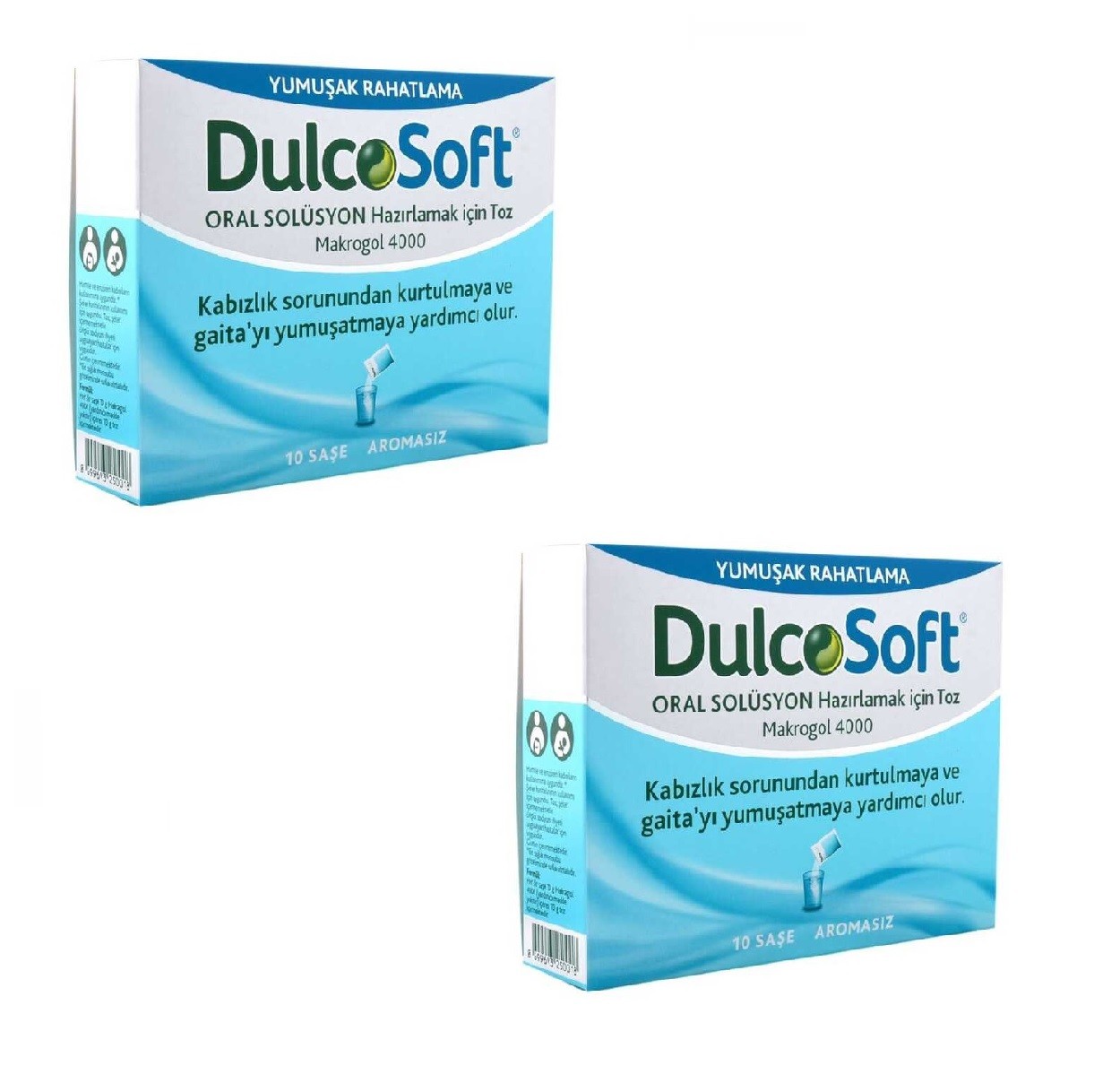 Dulcosoft Oral Solüsyon Hazırlamak İçin Aromasız Toz 10 Saşe 2 Kutu