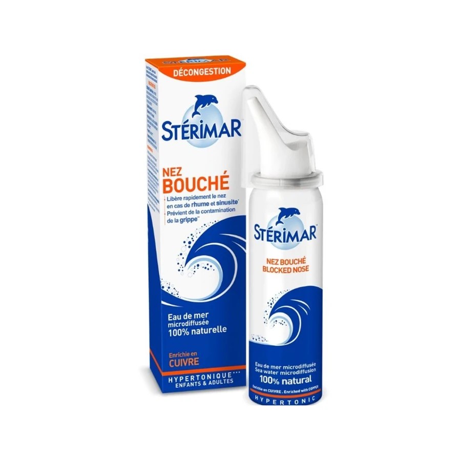 Sterimar Hipertonik Blocked Nose Deniz Suyu Burun Spreyi 100 ml