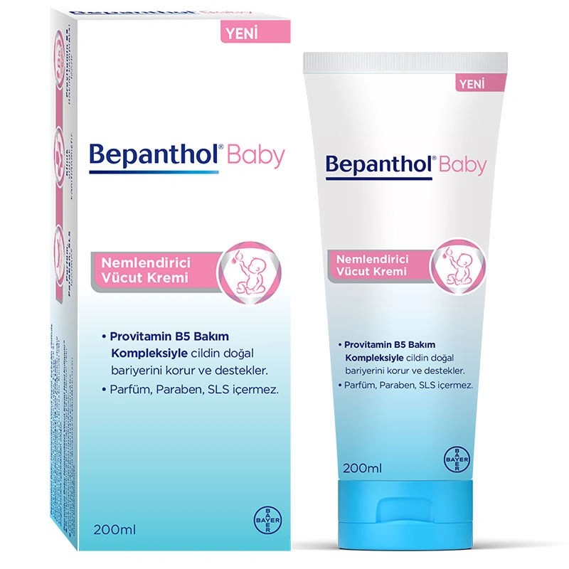 Bepanthol Baby Nemlendirici Vücut Kremi 200 ml