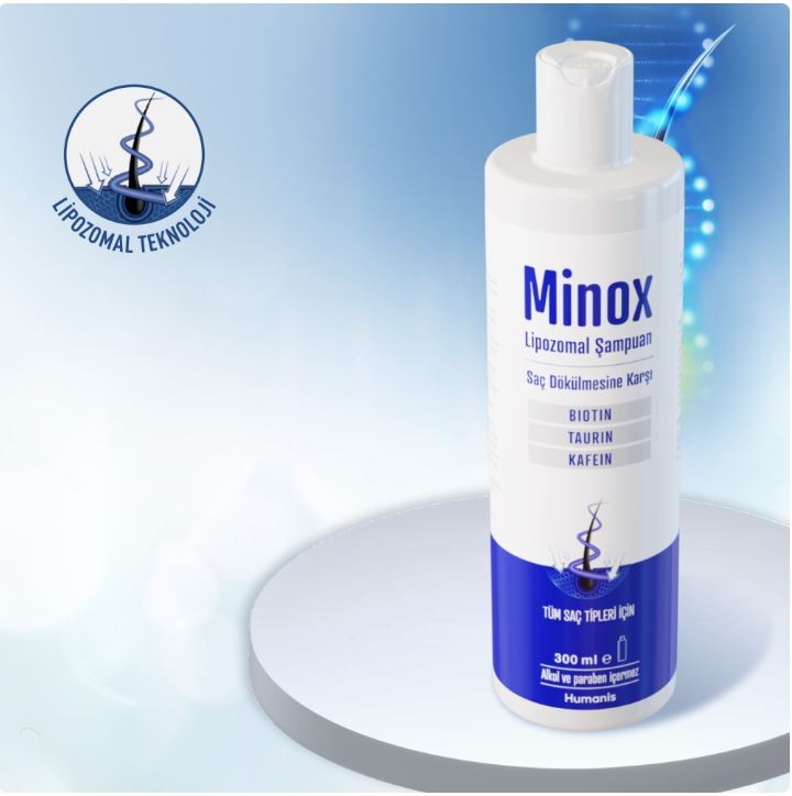 Minoxil Forte %5 Deri Spreyi, Çözelti 60 ml  3 kutu ve Minox Şampuan 300 ml