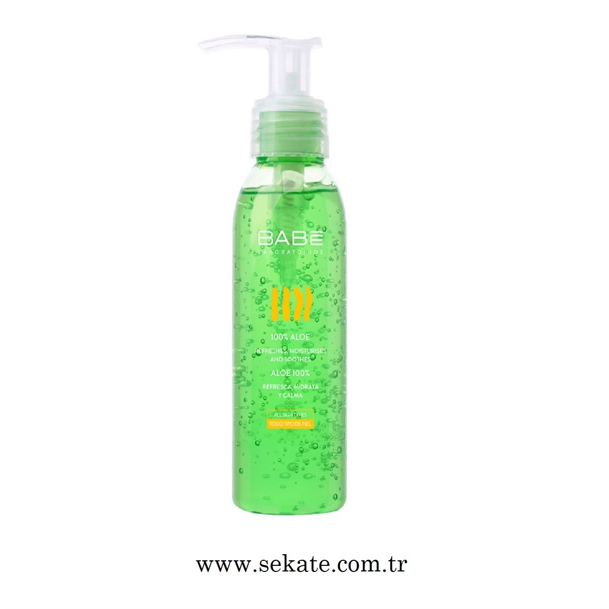 Babe Aloe Jel 300 ml (Cildi nemlendirmeye yardımcı olur.)