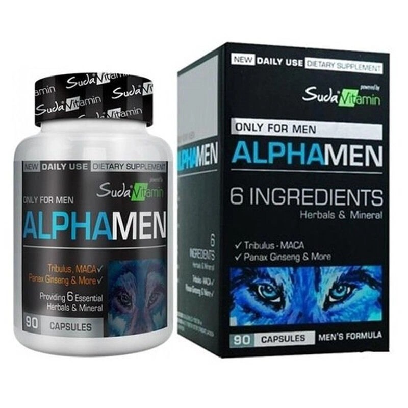 Suda Vitamin Alphamen 90 Kapsül (testosteron düzeyini artırmaya yardımcı olur)