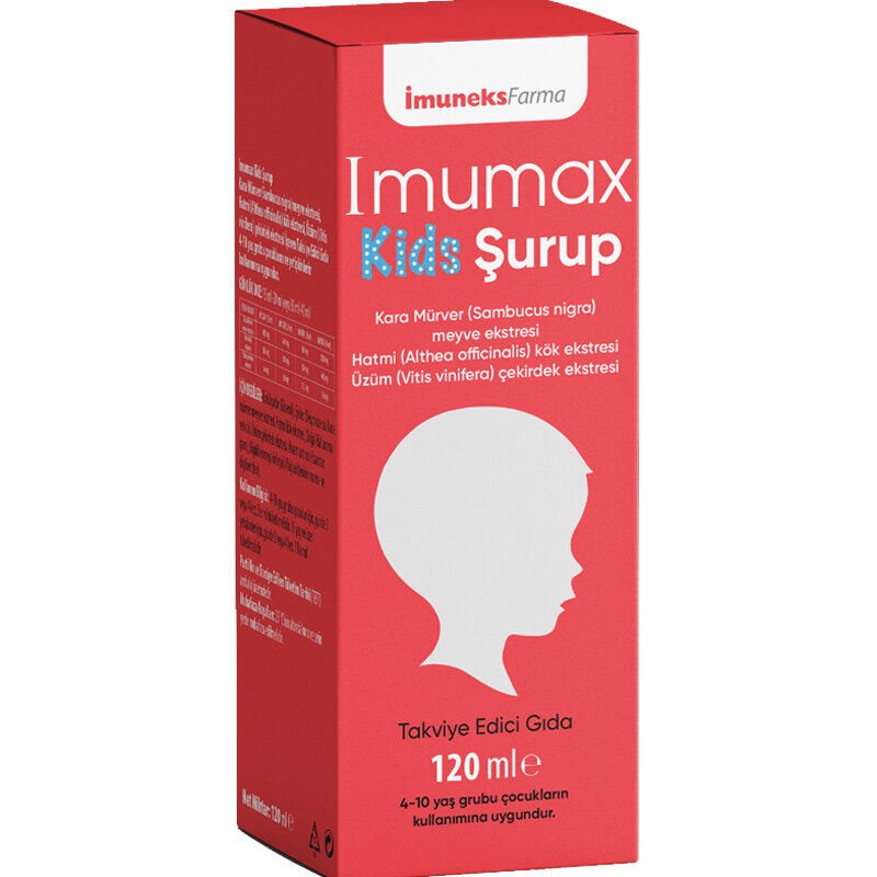 İmuneks Farma İmumax Kids Şurup 120 ml