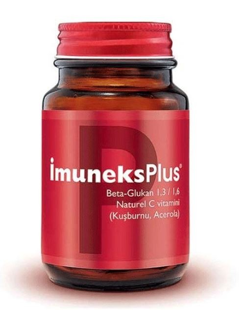 Imuneks Plus Takviye Edici Gıda 30 Kapsül  (vücudunuzun bağışıklık sistemini güçlendirmek için vitamin, mineraller ve bitkisel ekstralar içerir.)