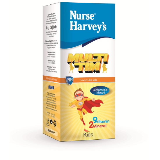 Nurse Harveys Multi-Tim Multi Vitamin İçeren Takviye Edici Gıda 200 ml