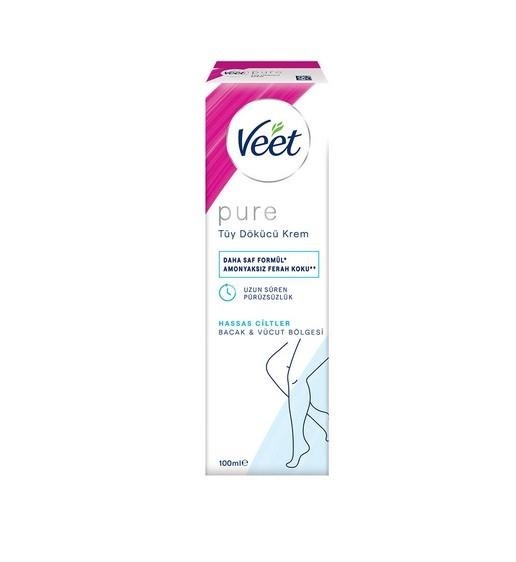 Veet Pure Hassas Ciltler Tüy Dökücü Krem 100 ml