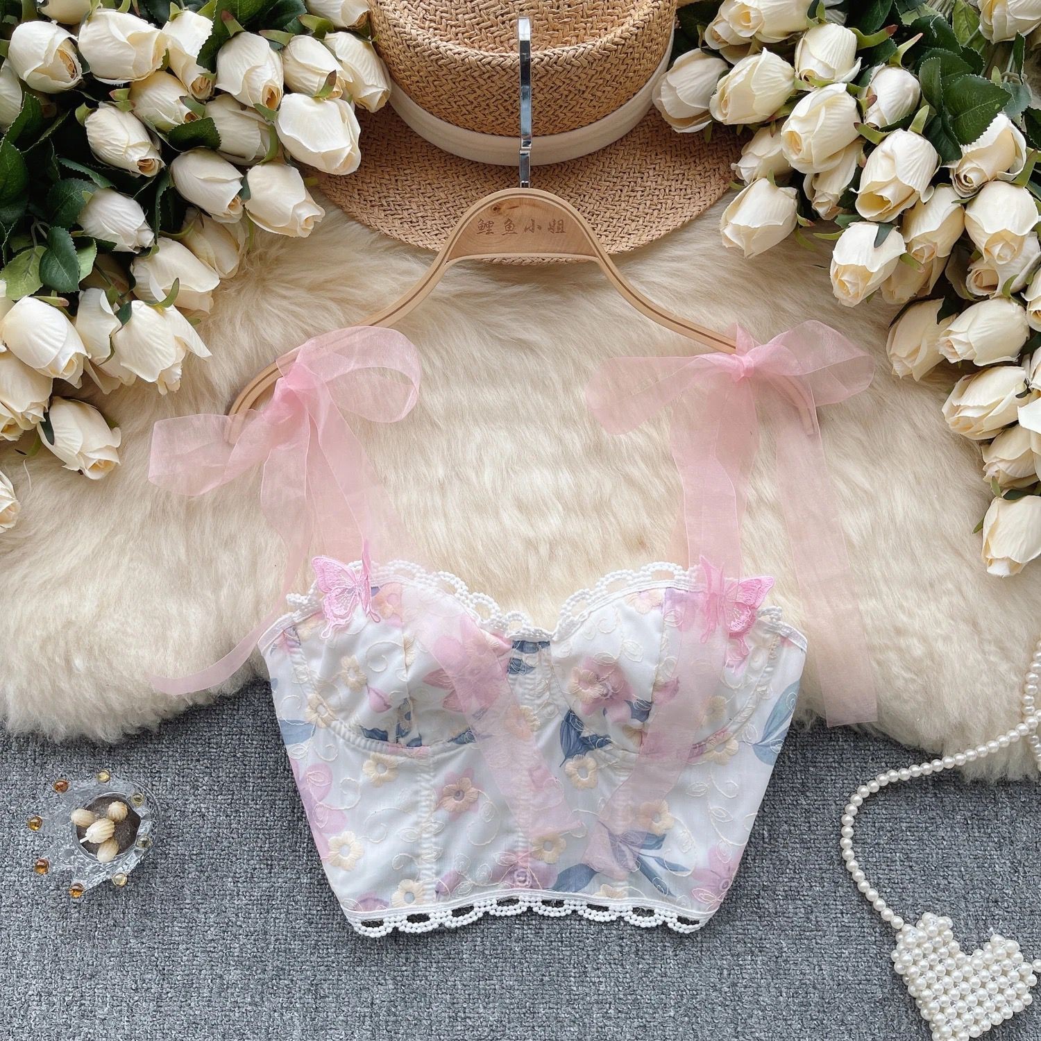 Dream of Blooms Pink Floral Top