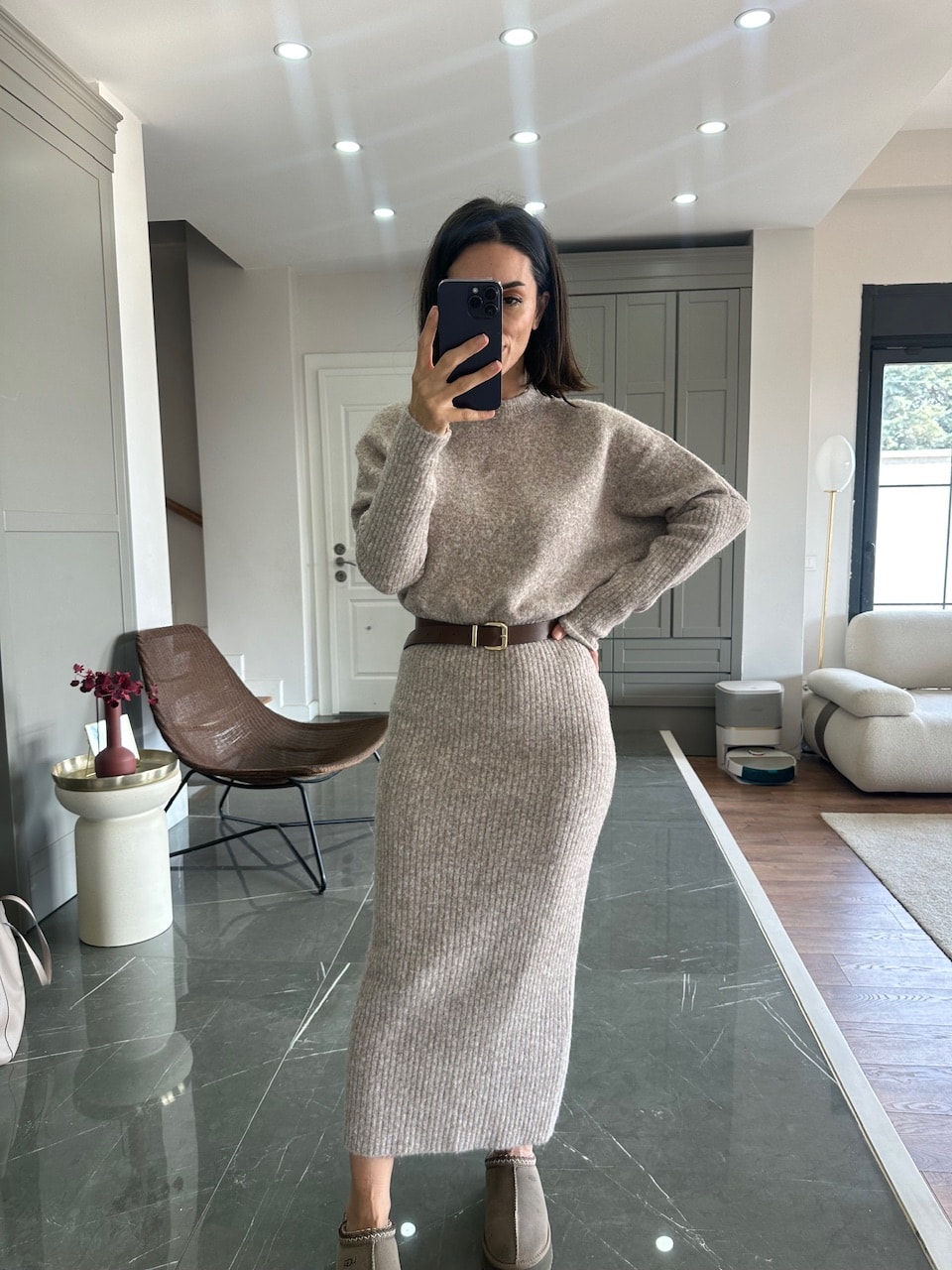 Dilvin Premium Triko Elbise