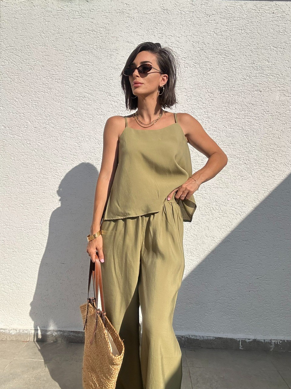 Askılı Tensel Takım  - Olive