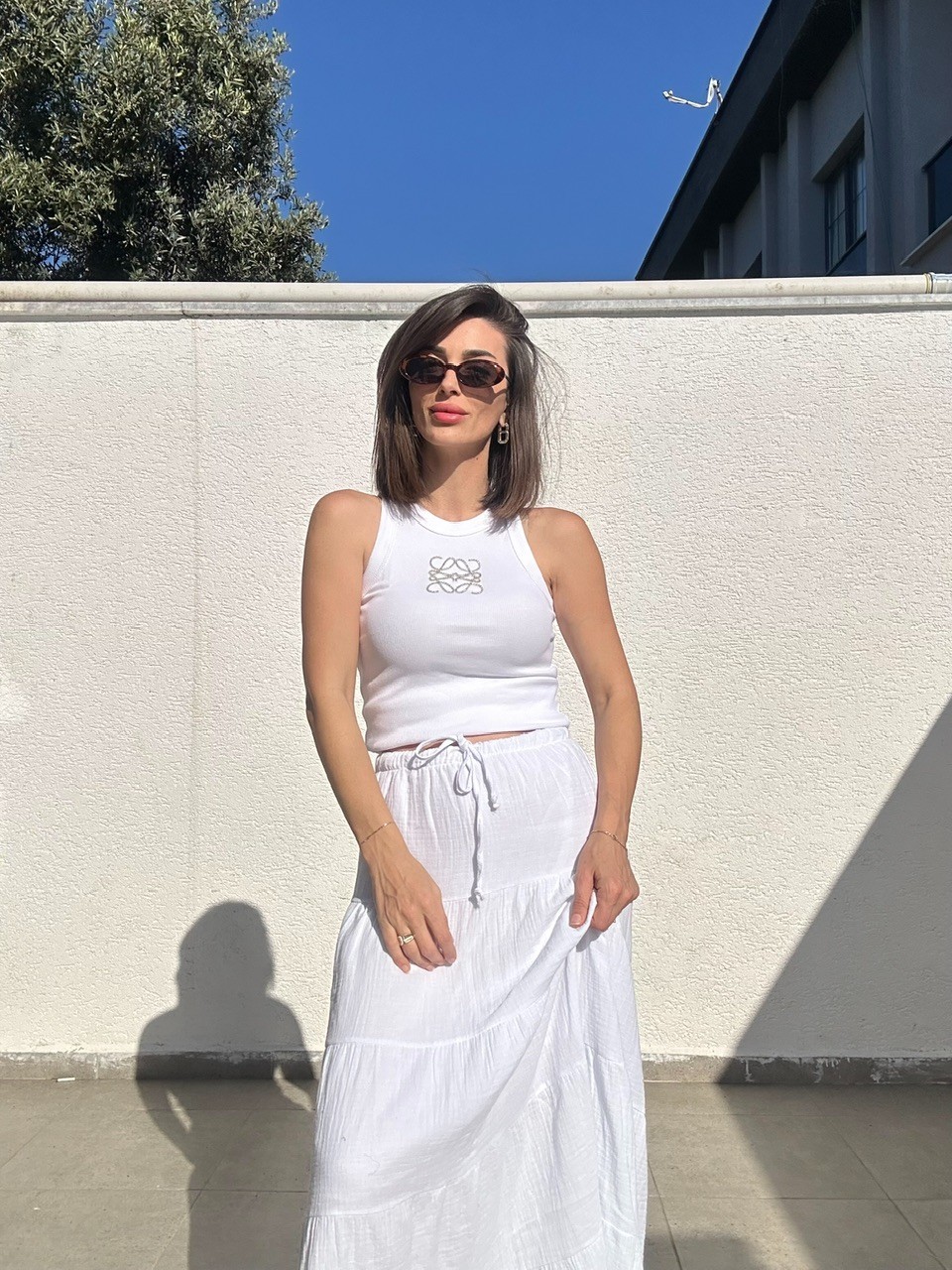 Müslin Kumaş Etek