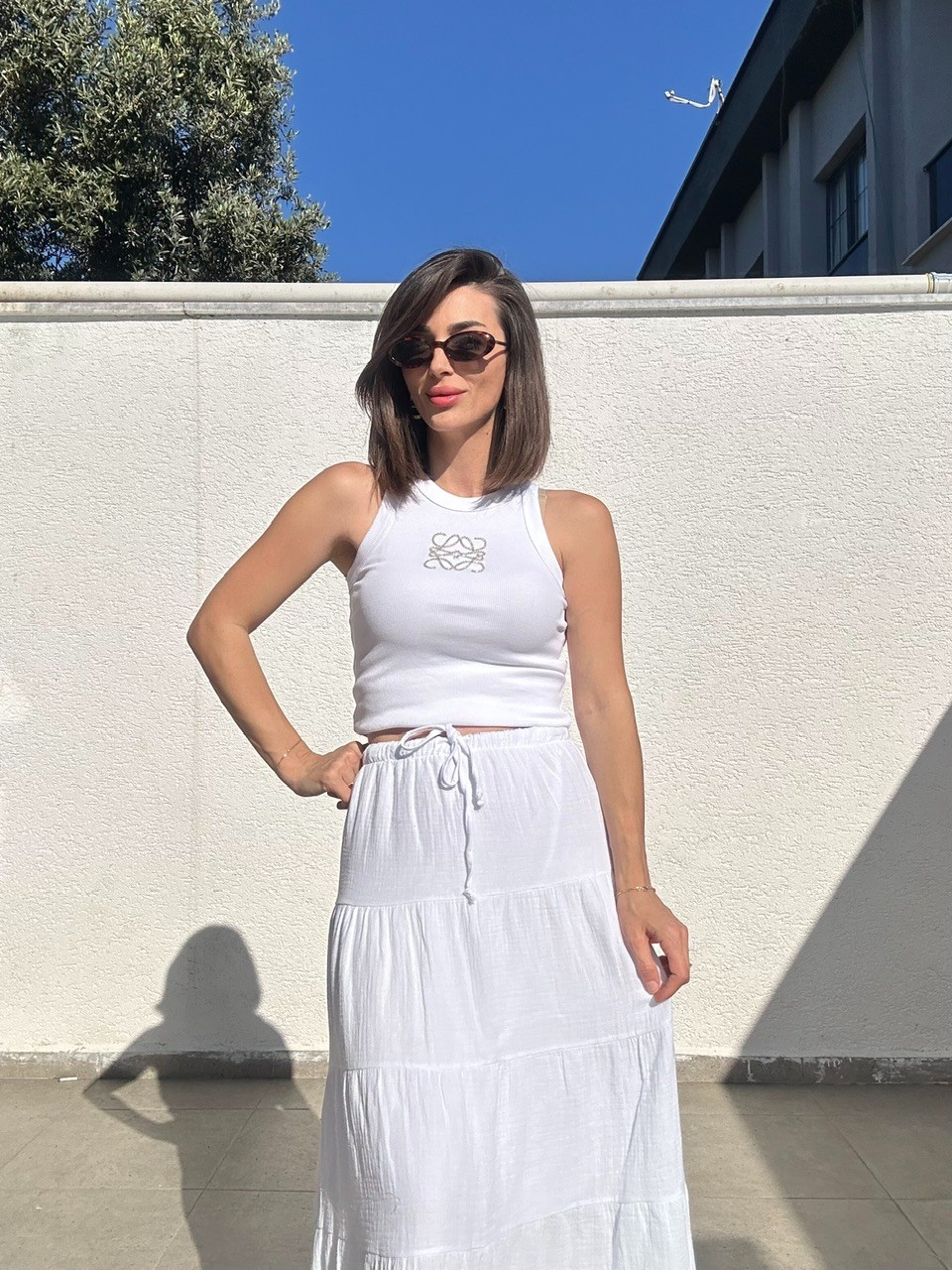 Müslin Kumaş Etek