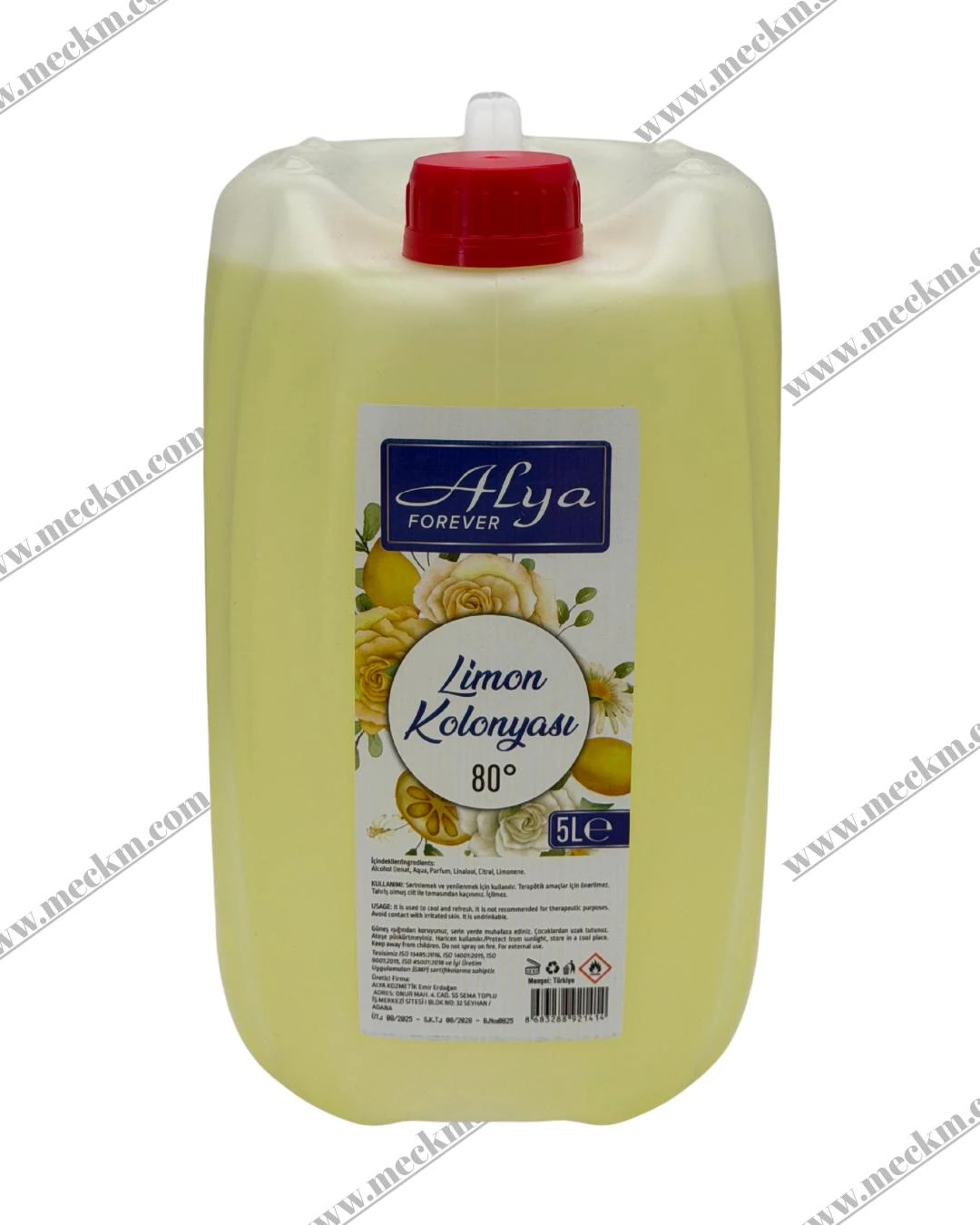 ALYA LİMON KOLONYASI 5 L