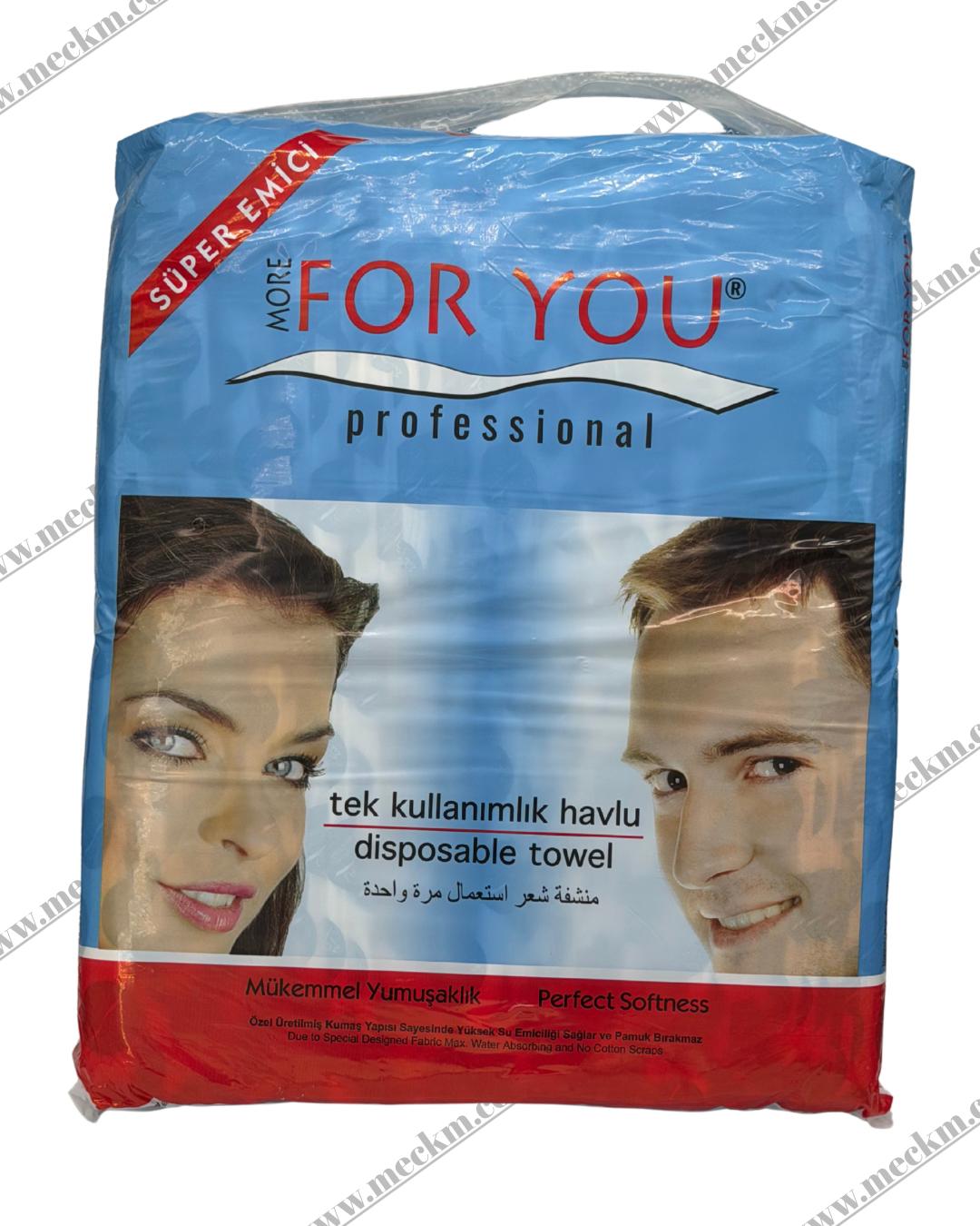 MORE FOR YOU TEK KULLANIMLIK HAVLU 100 LÜ