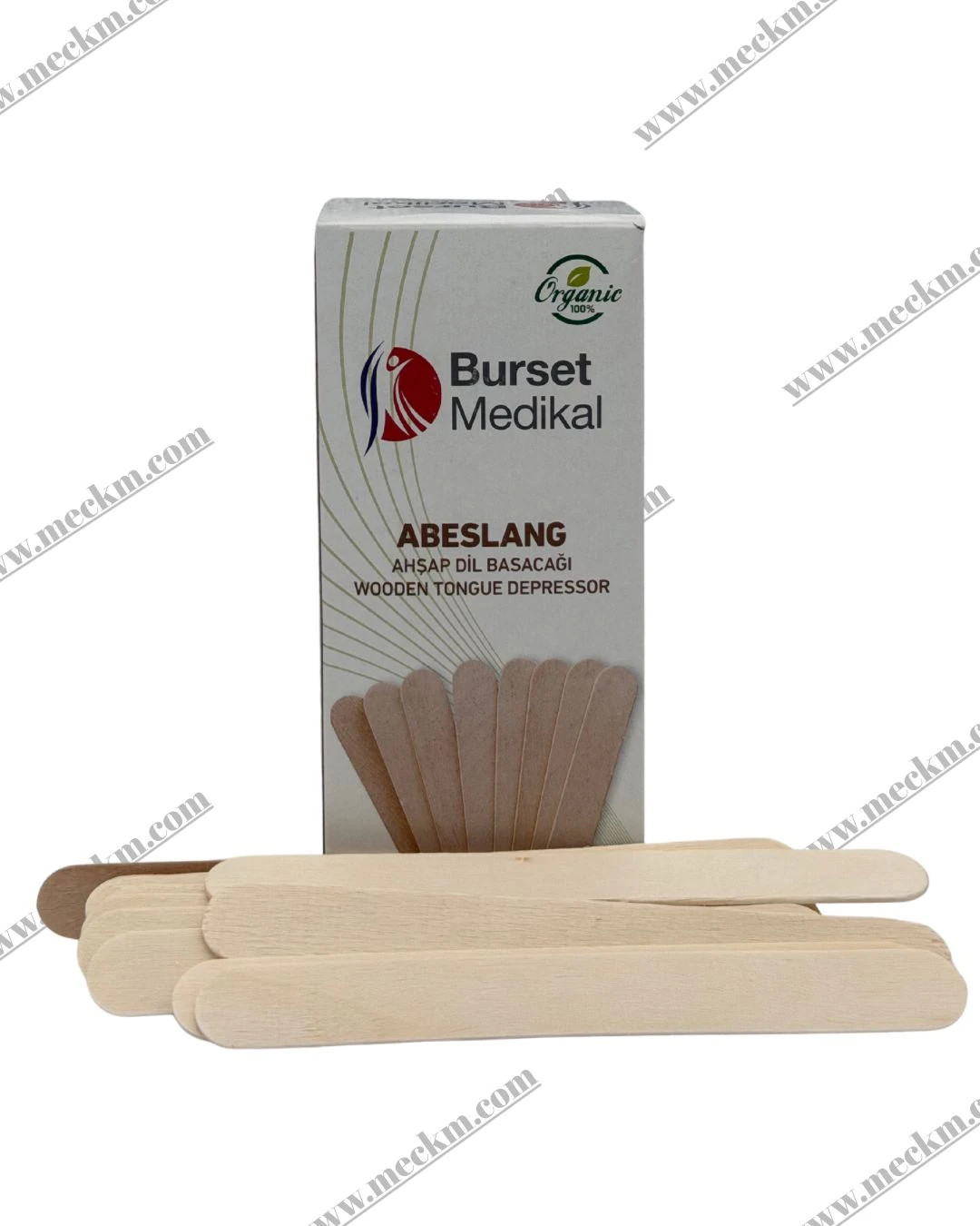 ABESLANG AHŞAP DİL BASACAĞI 100 ADET 