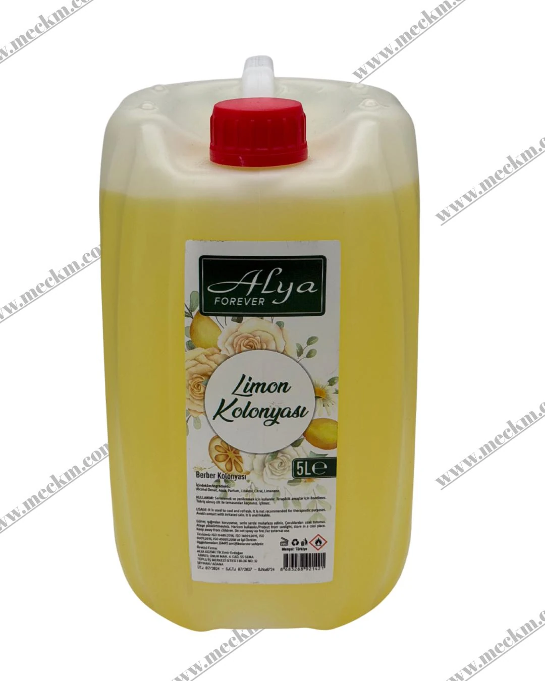 ALYA LİMON KOLONYASI 5 L