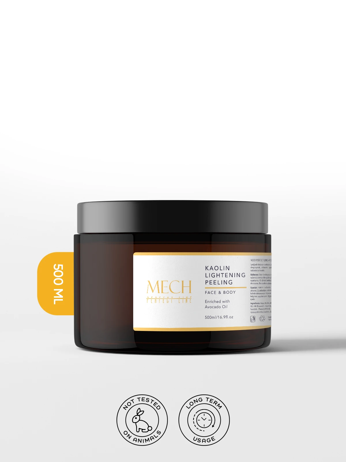 MECH PERFECT LINE AYDINLATICI YÜZ & VÜCUT MASKESİ 500 ml