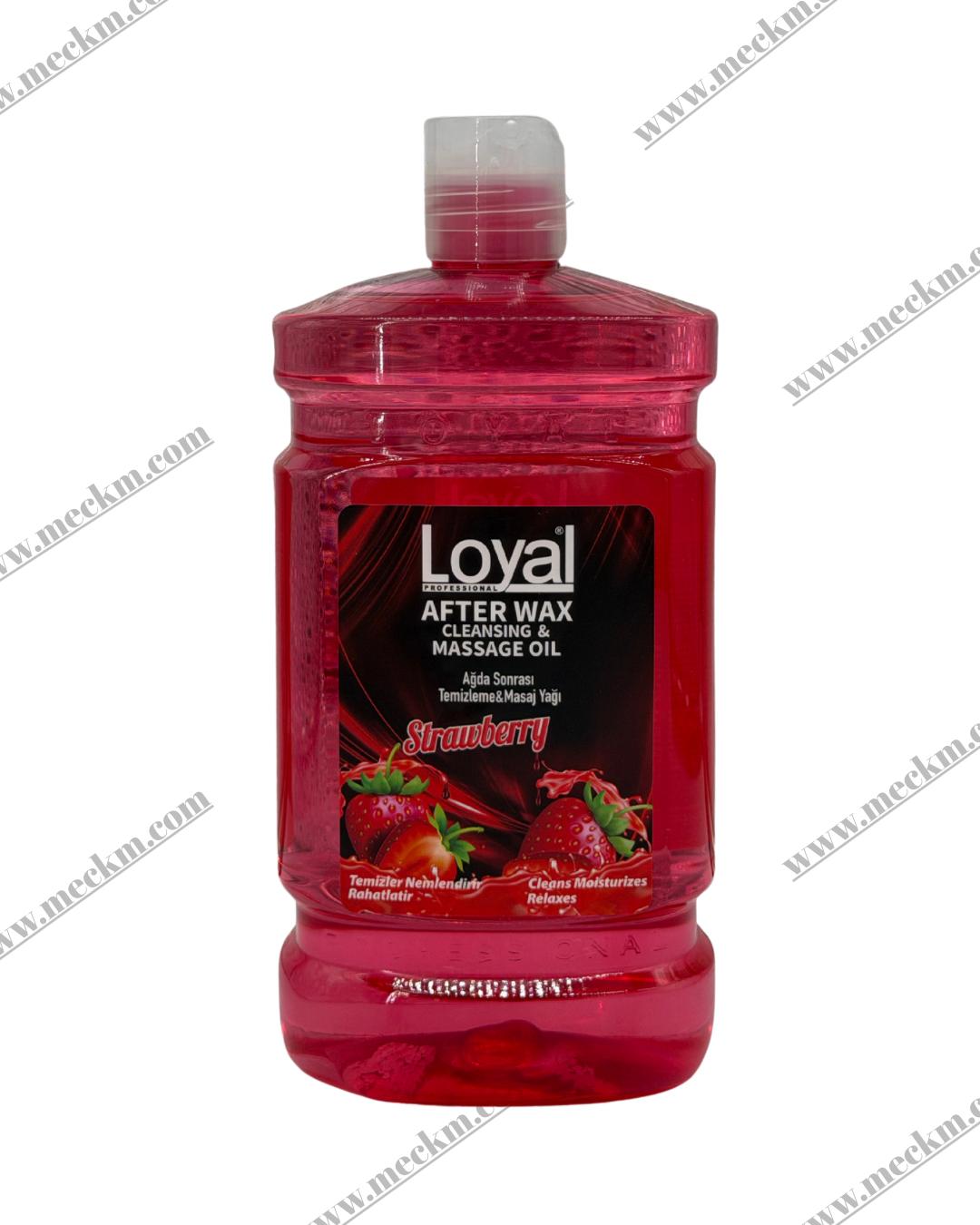 LOYAL AĞDA SONRASI TEMİZLEME&MASAJ YAĞI ÇİLEK 750 ML 