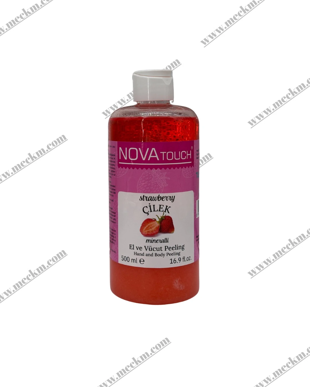 NOVA TOUCH EL VE VÜCUT PEELİNG ÇİLEK 500 ml 