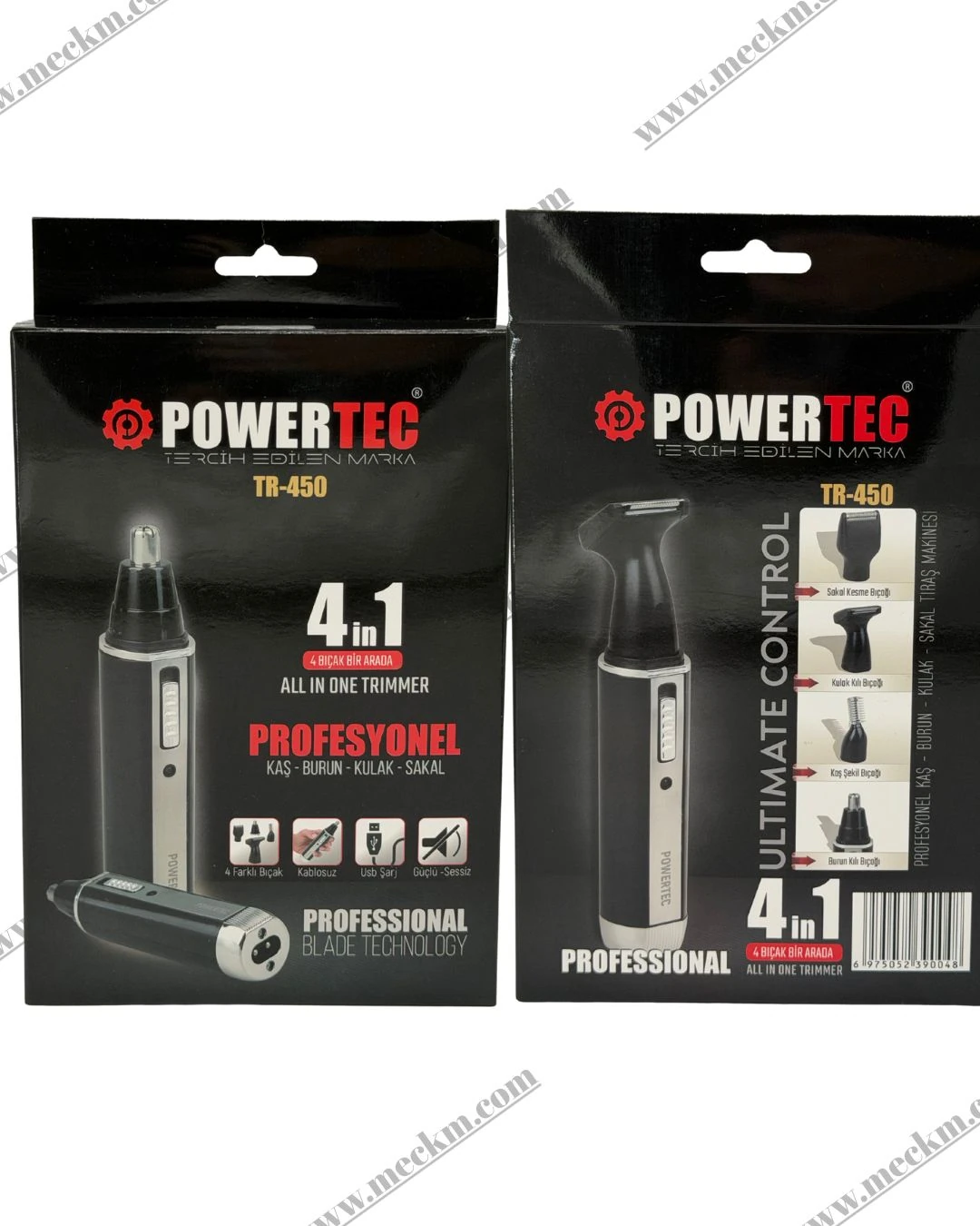 POWERTEC 4 İN 1 TIRAŞ MAKİNESİ TR-450