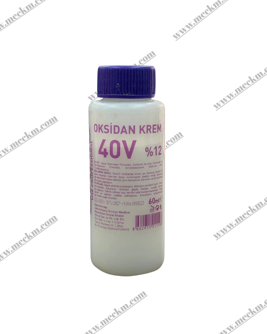 40 VOLÜM KREM OKSİDAN 60 ML