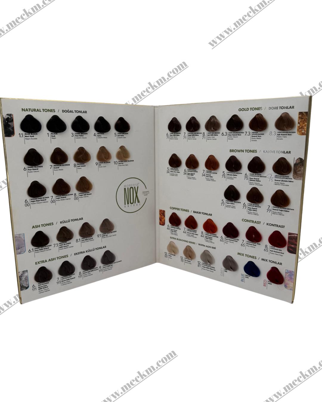 MORFOSE NOX HERBAL KREM SAÇ BOYASI 60 ML 