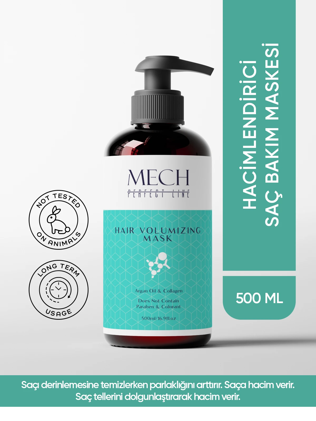 MECH PERFECT LINE HACİMLENDİRİCİ SAÇ BAKIM MASKESİ 500 ml