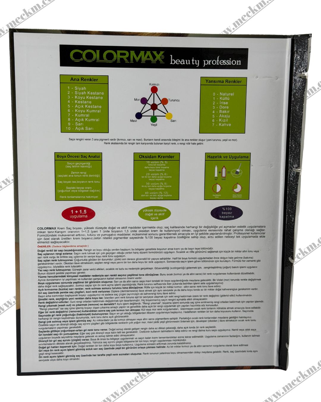 COLORMAX KREM SAÇ BOYASI 60 ML 