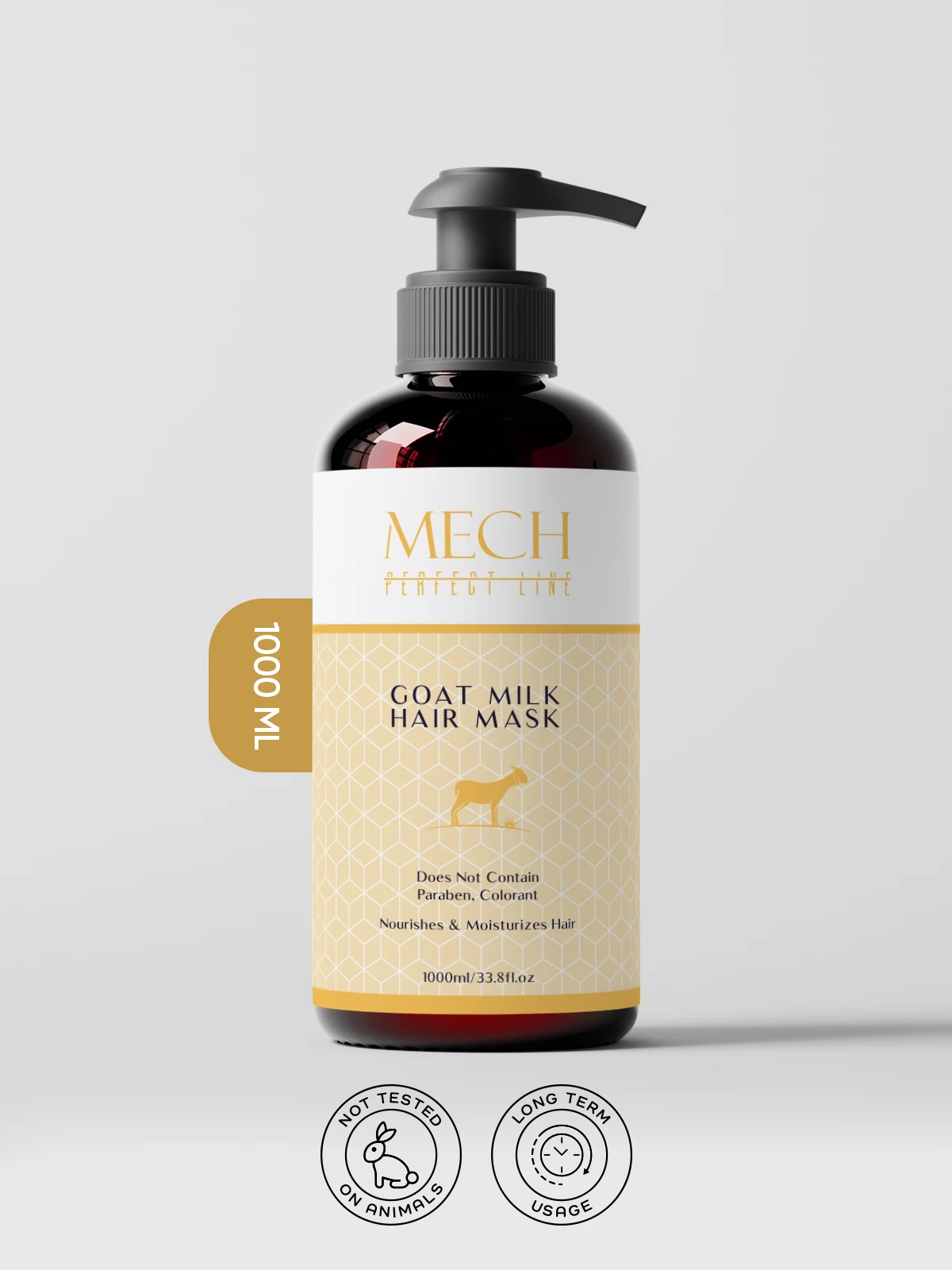 MECH PERFECT LINE KEÇİ SÜTLÜ SAÇ BAKIM MASKESİ 1000 ml