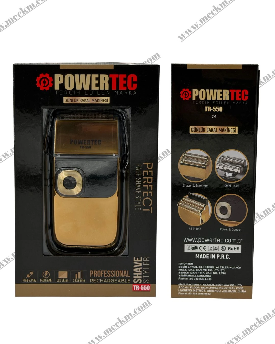 POWERTEC GÜNLÜK SAKAL MAKİNESİ TR-550