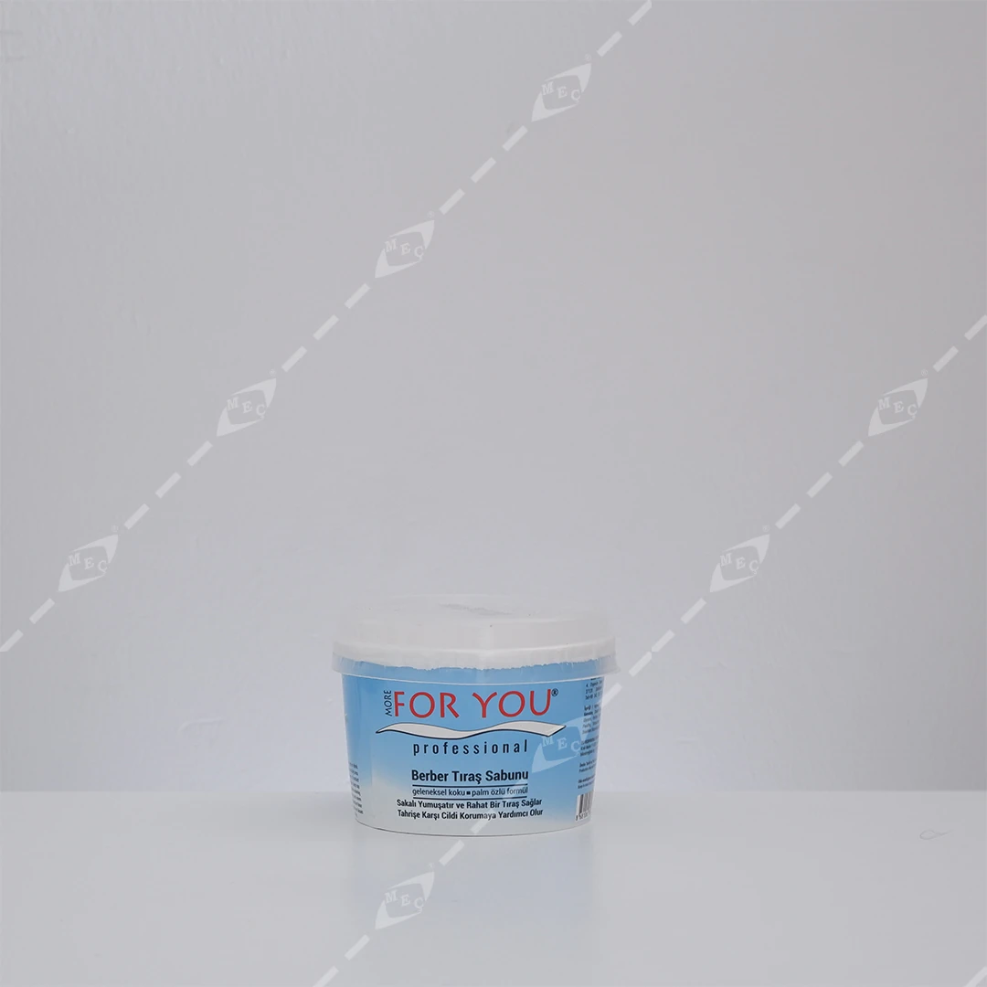 MORE FOR YOU BARBER TAS ŞEKLİNDE  TIRAŞ SABUNU 140 gr