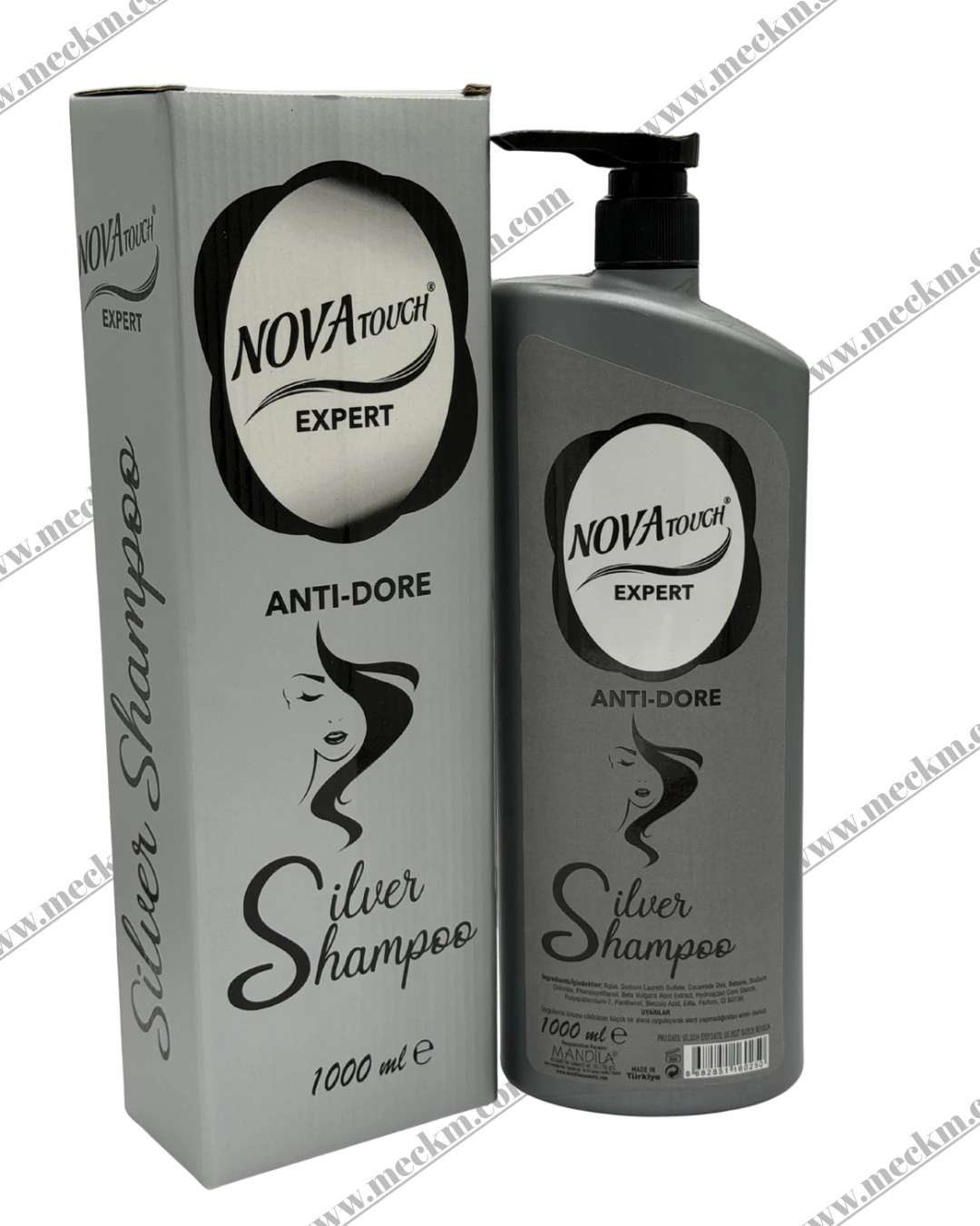 NOVA TOUCH GRİ ŞAMPUAN 1000 ml 