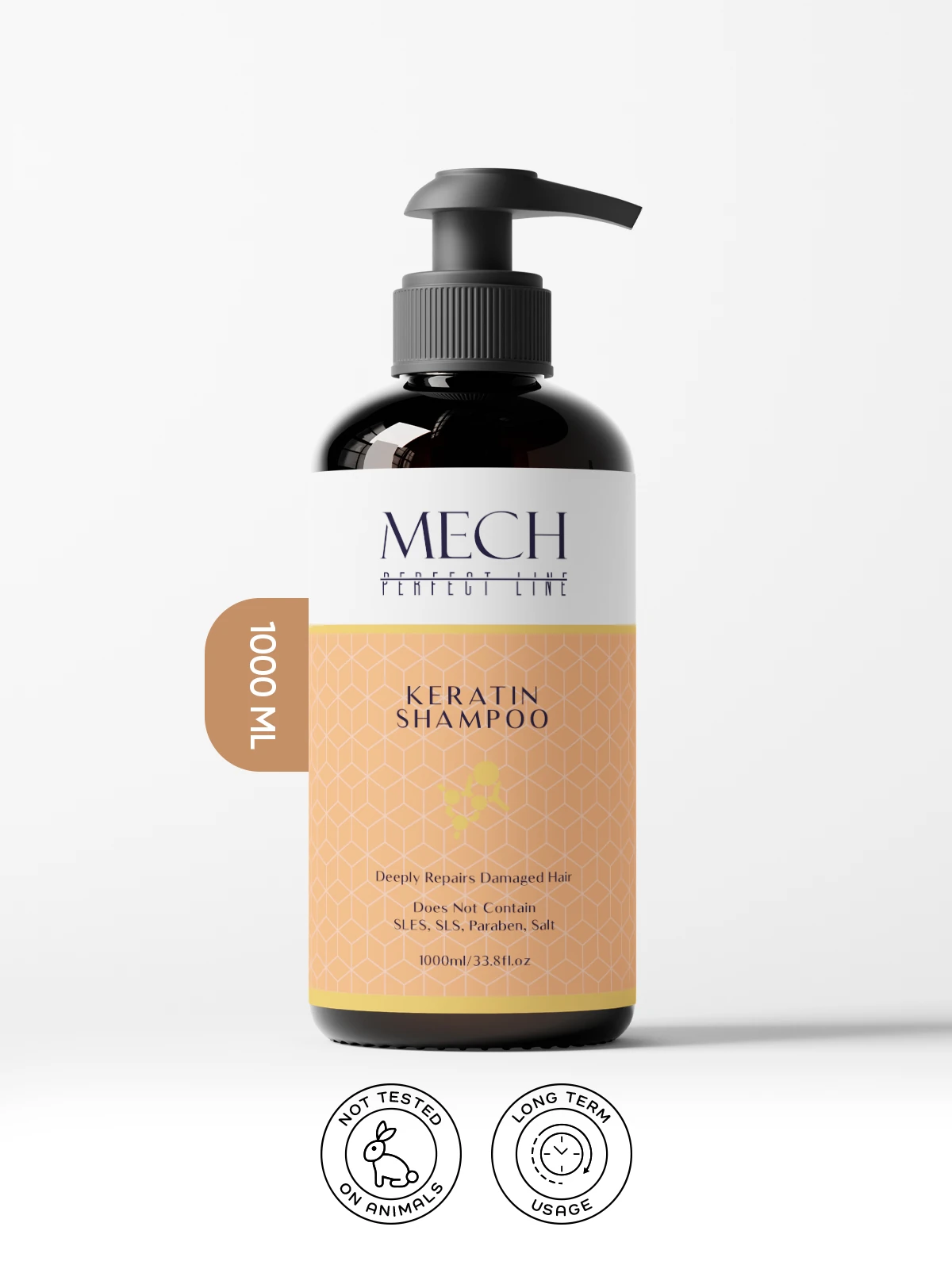 MECH PERFECT LINE KERATİNLİ ONARICI ŞAMPUAN 1000 ml