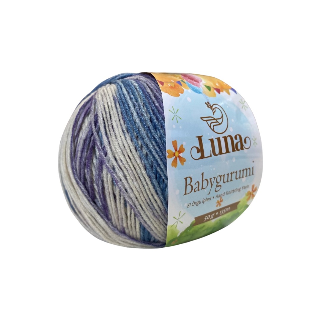 Luna Babygurumi Ebruli Koton İp - 6 image