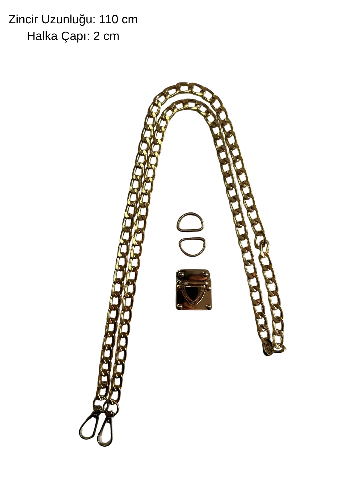 Çanta Zincir Seti - GOLD image