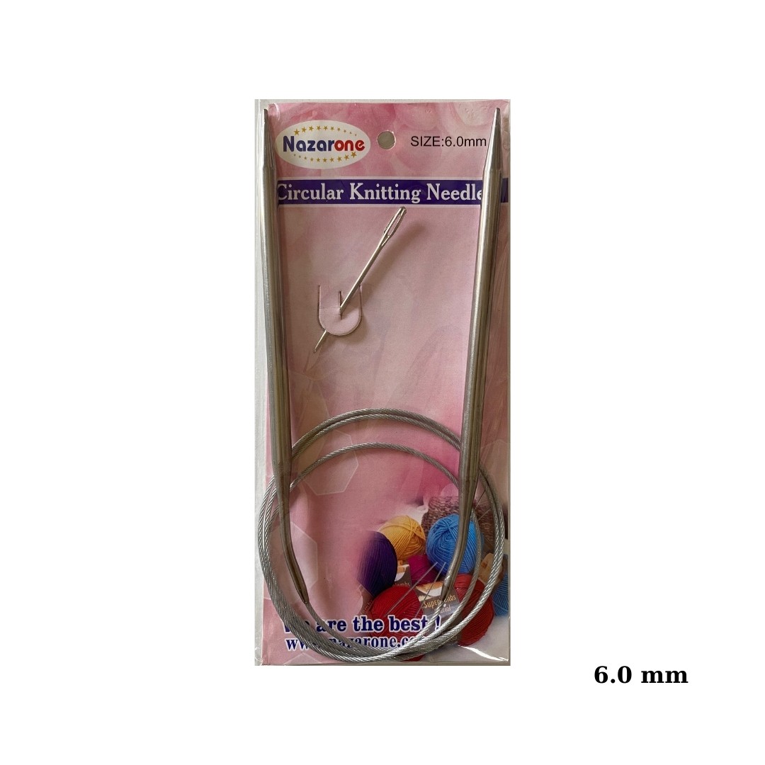 Nazarone Çelik Misinalı Şiş 100 Cm - 6.0 mm image