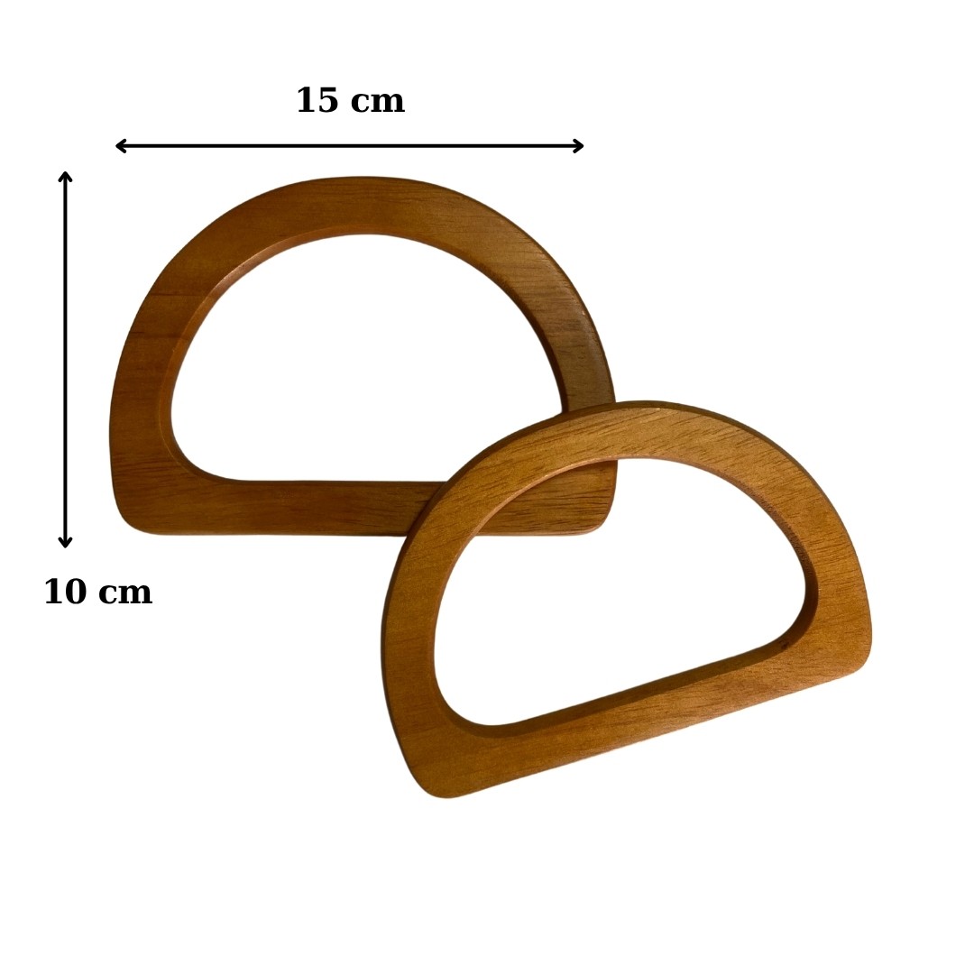 Ahşap Çanta Sapı D Model - 2 image
