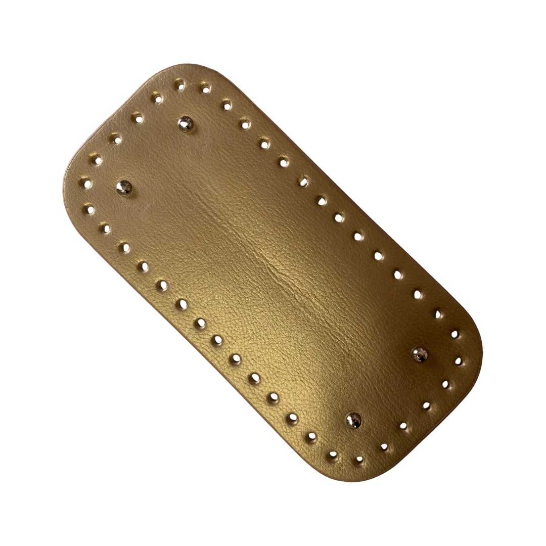 Çanta Tabanı 12x25 - Metalik Sarı image