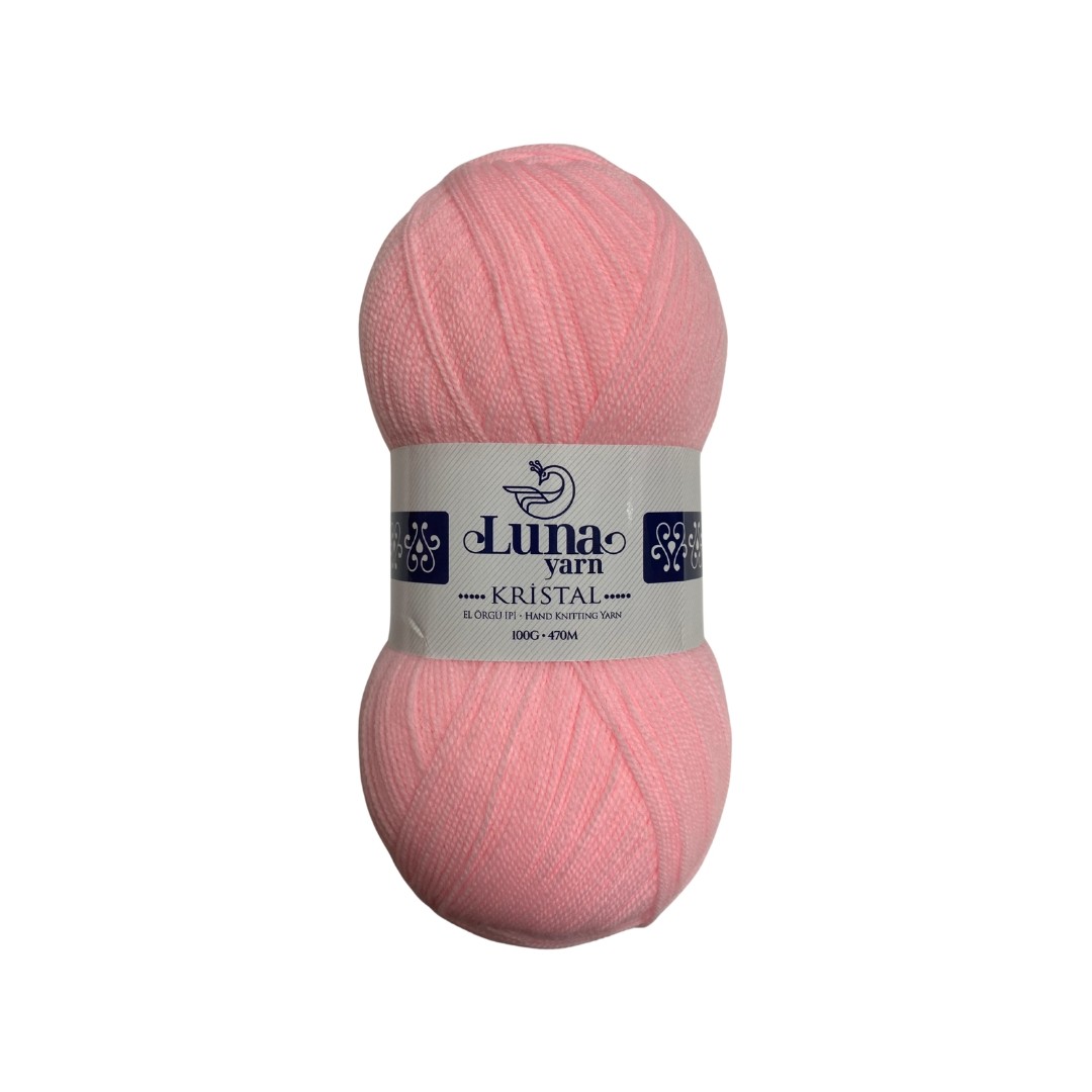 Luna Kristal Lif İpi - Bebe Pembe image