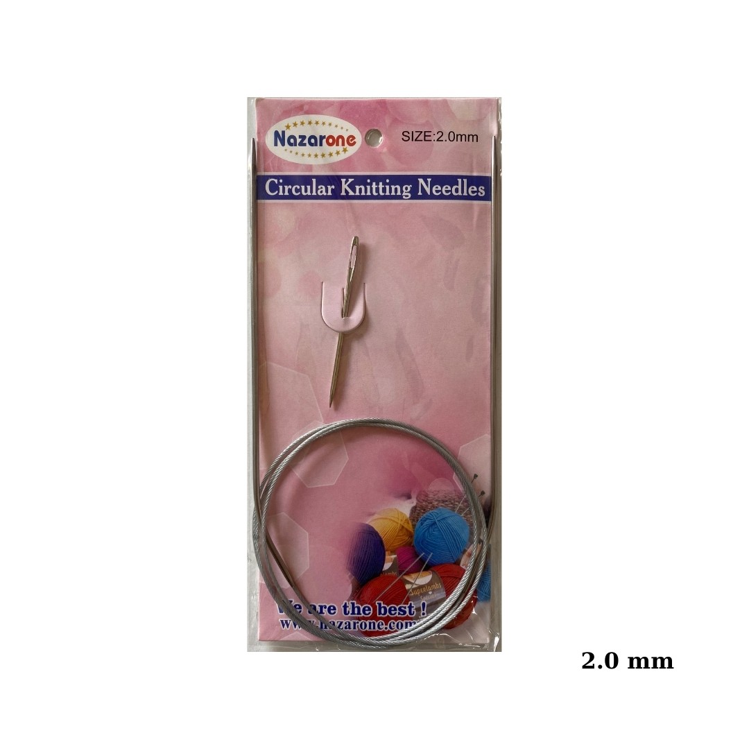 Nazarone Çelik Misinalı Şiş 100 Cm - 2.0 mm image