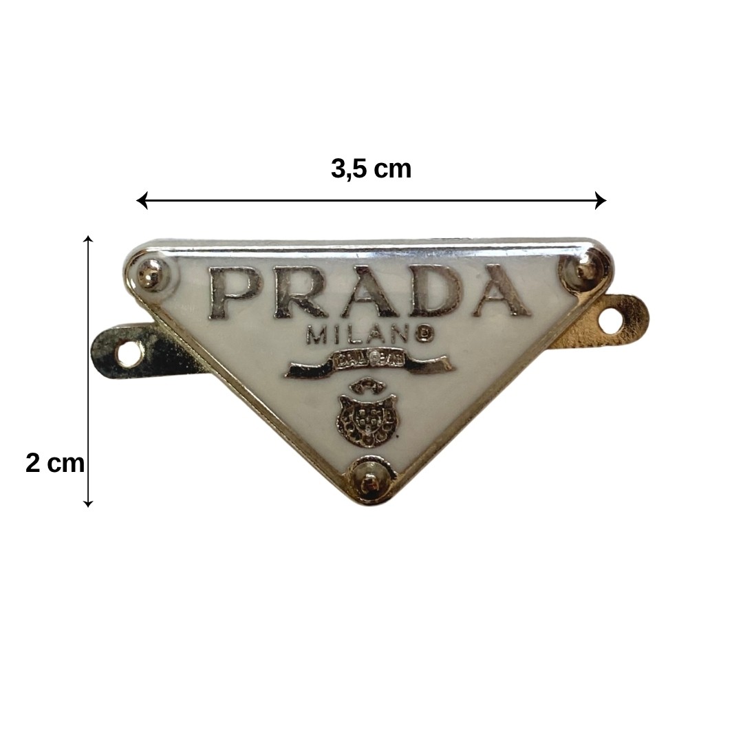 Prada Çanta Süsü - Beyaz image