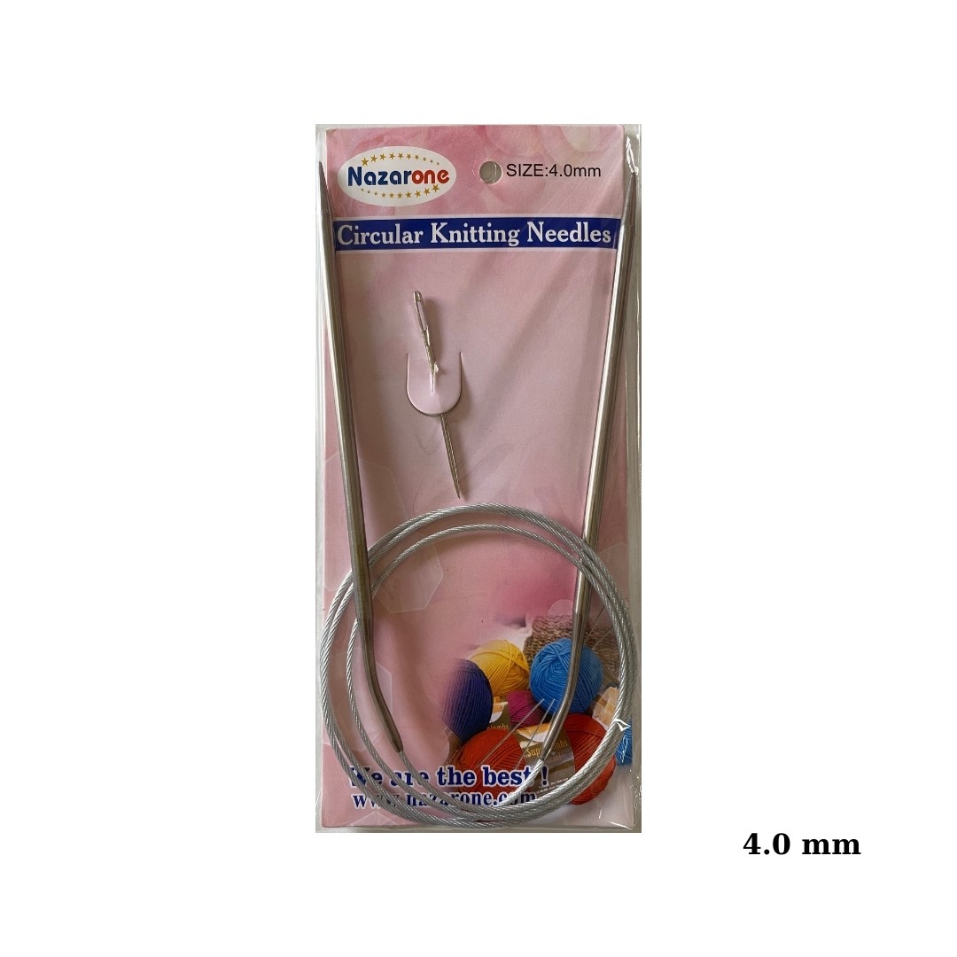 Nazarone Çelik Misinalı Şiş 100 Cm - 4.0 mm image