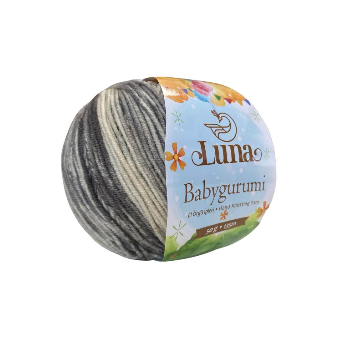 Luna Babygurumi Ebruli Koton İp - 10 image