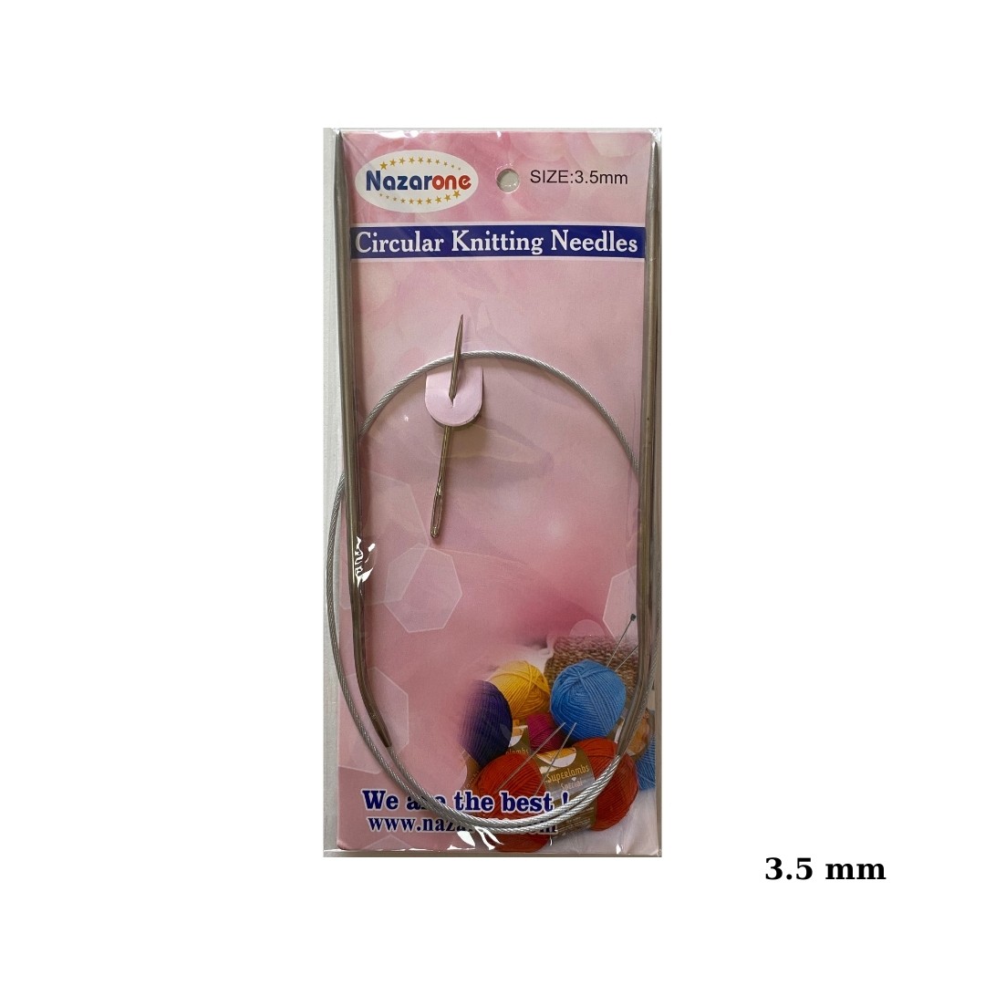 Nazarone Çelik Misinalı Şiş 60 Cm - 3.5 mm image