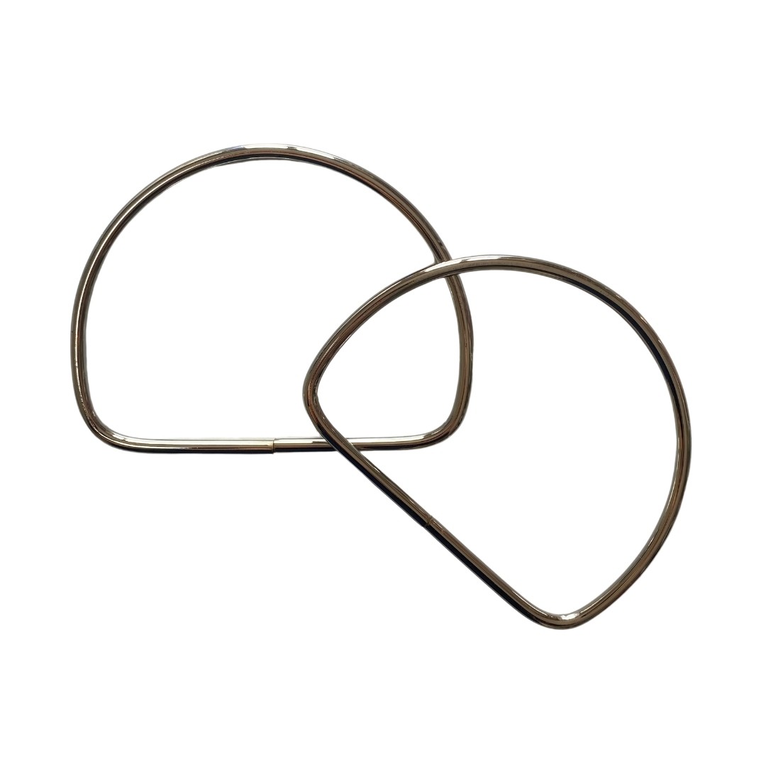 D Model Metal Çanta Sapı - Gümüş image