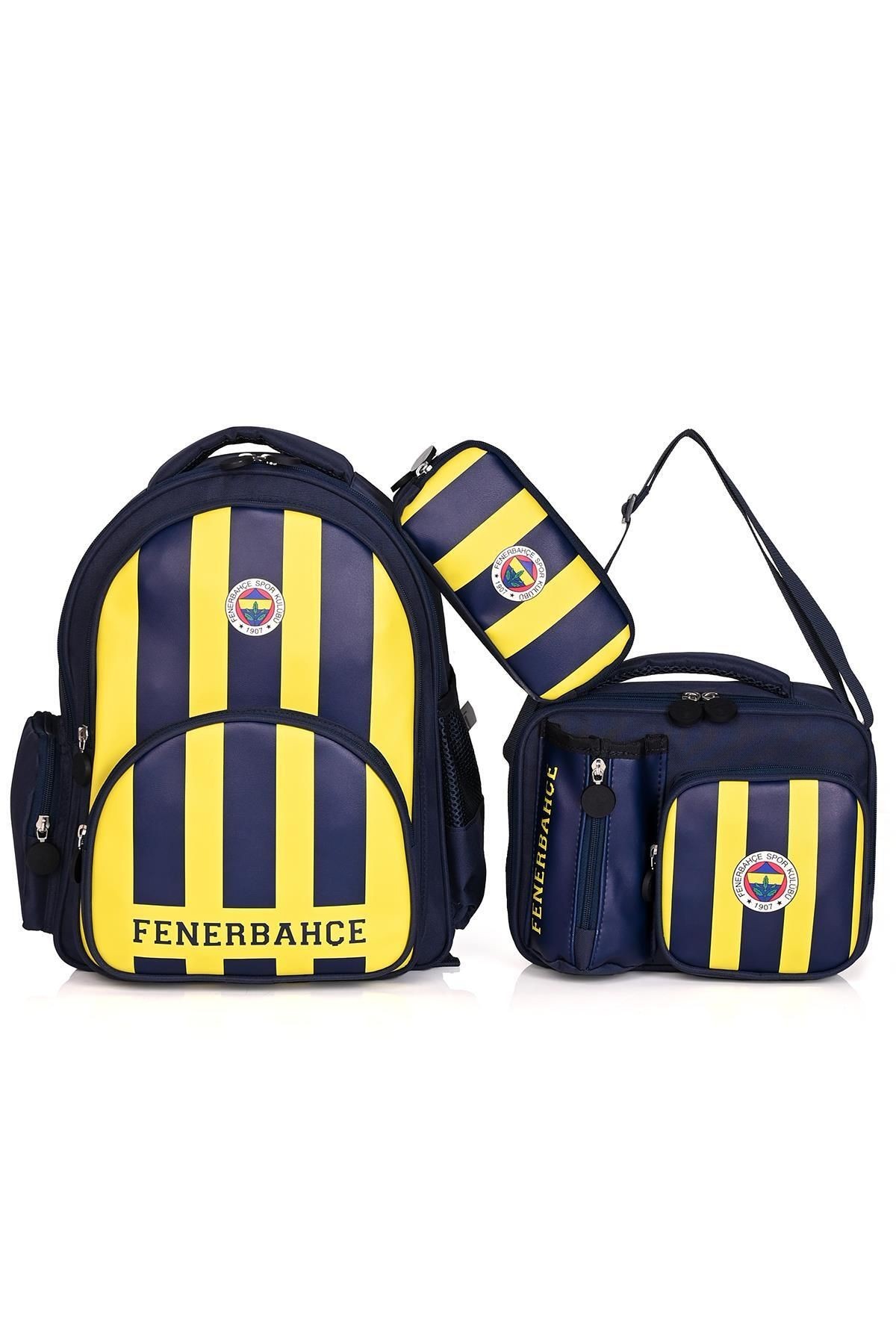 24783 Lisanslı Okul Sırt Ve Beslenme Çantası 3'Lü Set