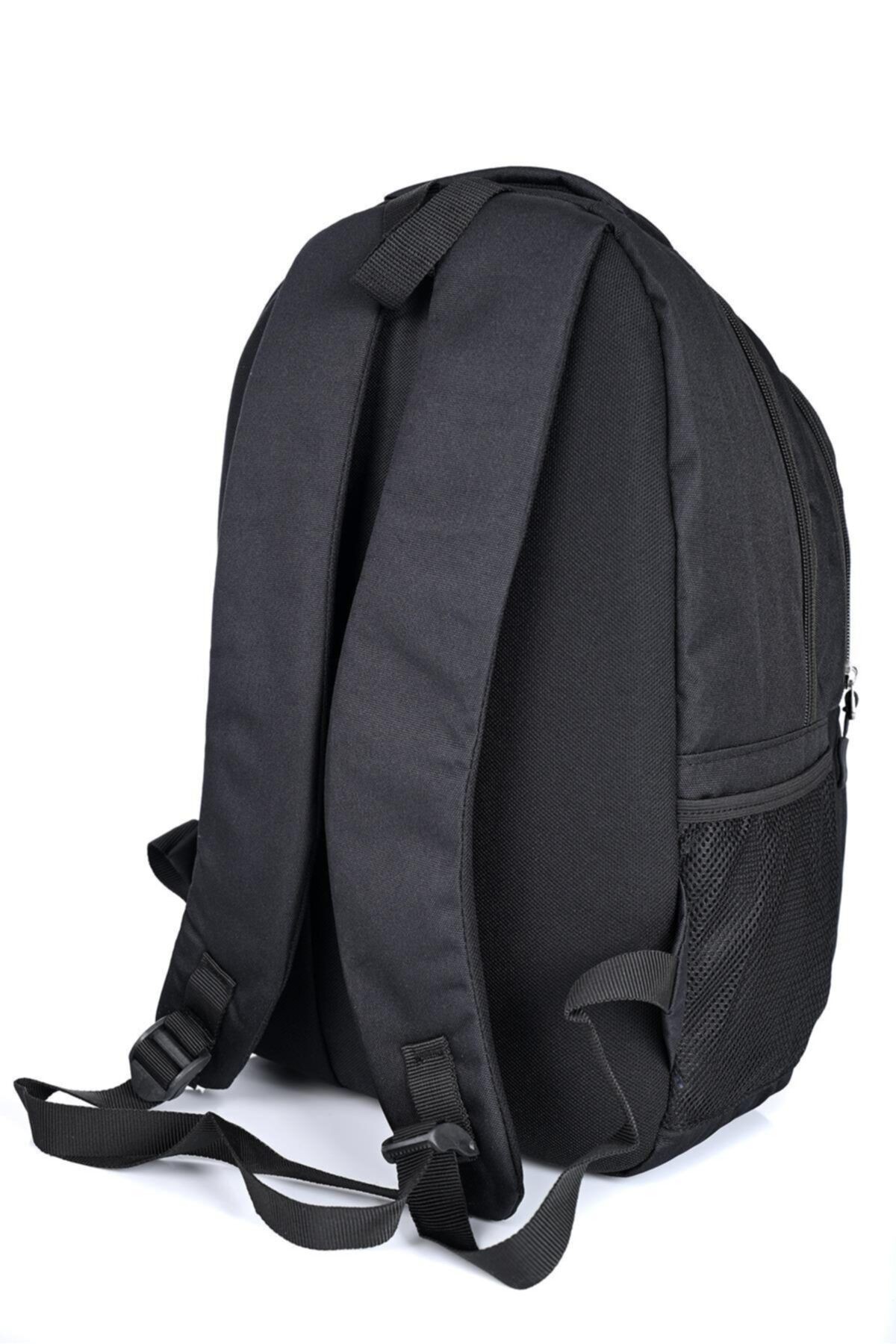 Unisex Laptop Bölmeli Spor Sırt Çantası Siyah