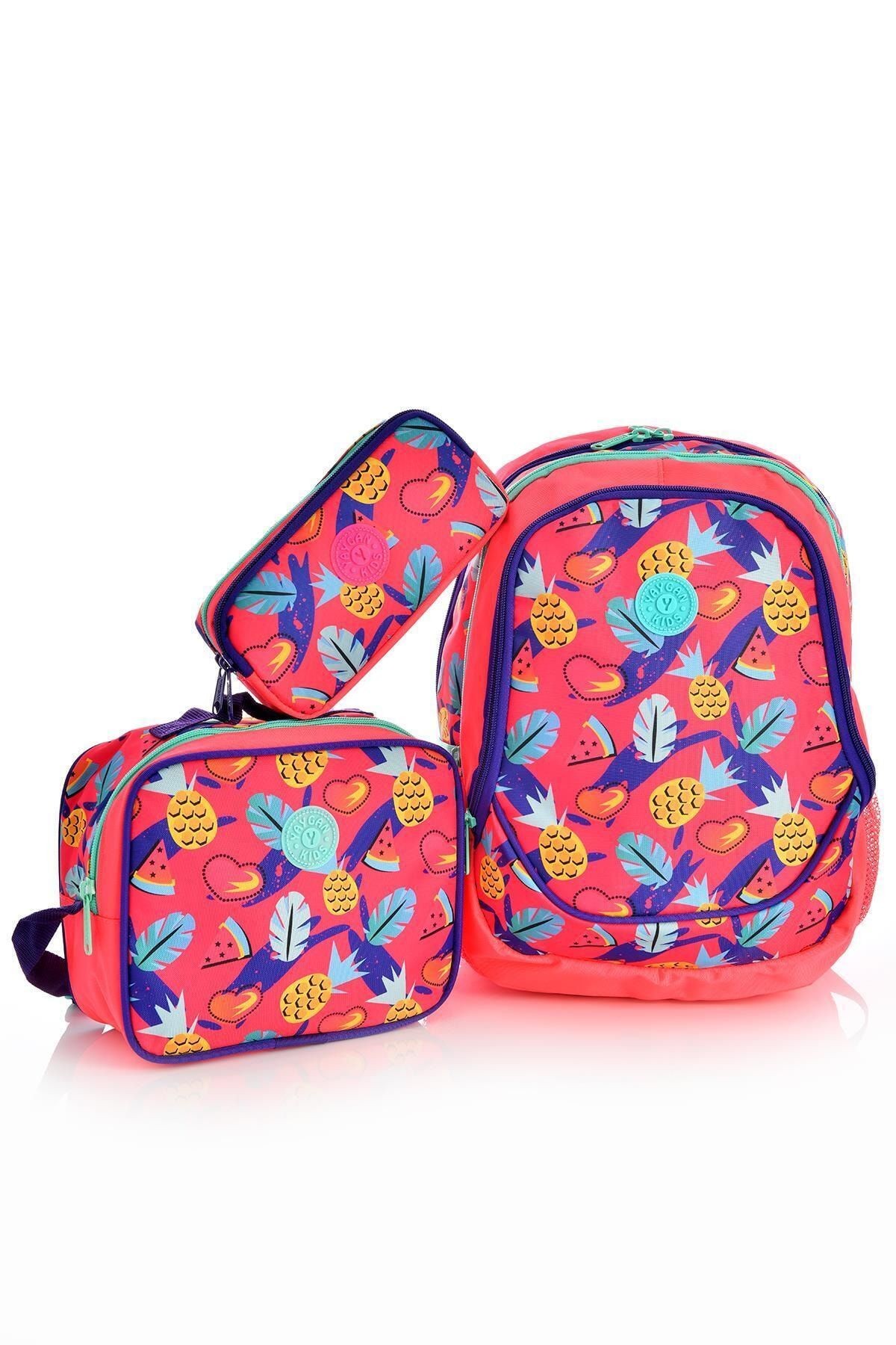 Kids 14367 Okul Sırt Çantası 3'lü Set