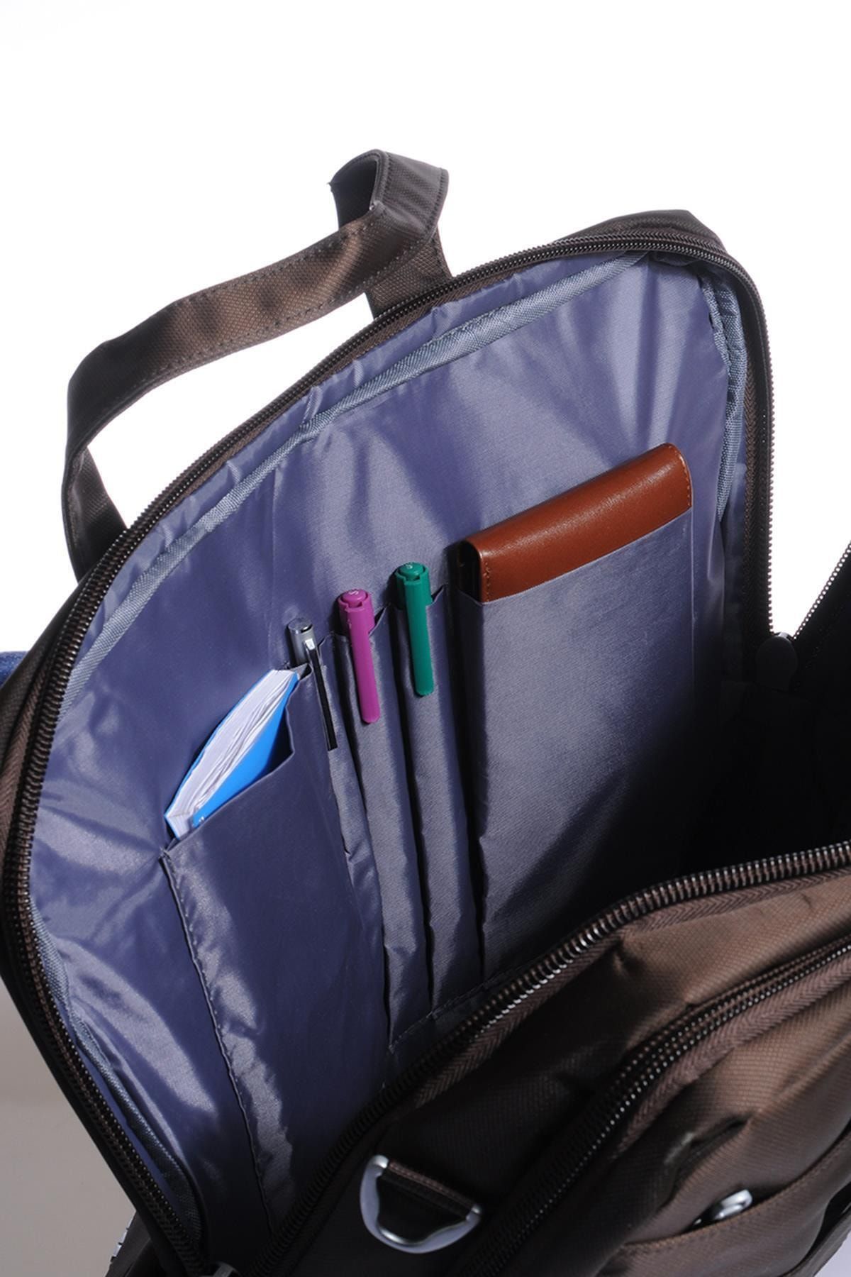 71346 Kahverengi Unısex Evrak Çantası